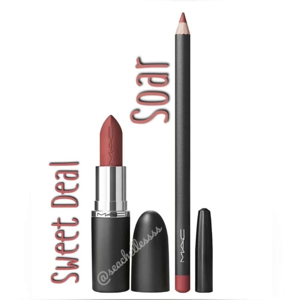 Best Deal!!!! Soar + Sweet Deal M•A•CXIMAL Silky Matte Lip Duo Brand New in Box
